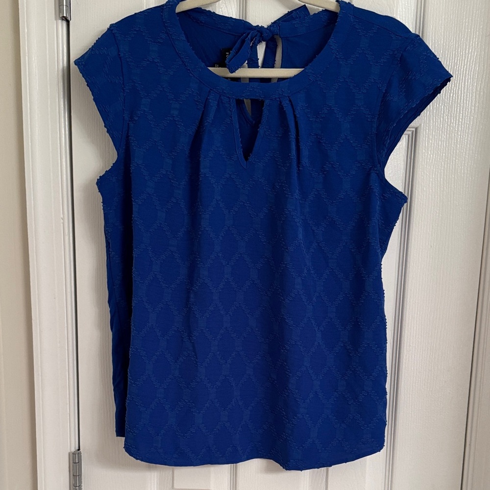Fortune + Ivy Blue Women's Blouse